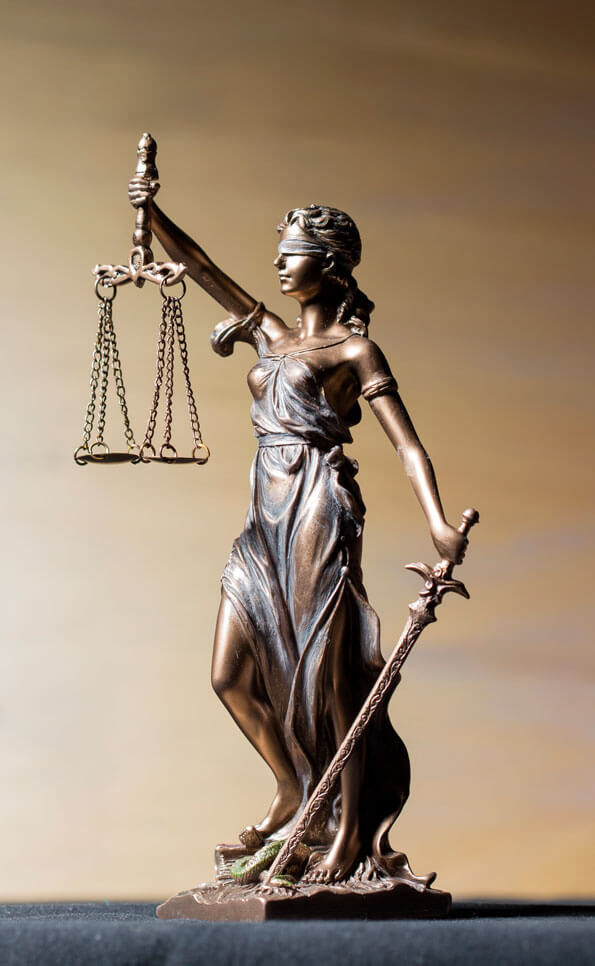 statue of lady justice with scales